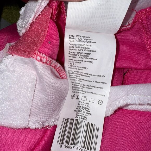 Power Rangers Pink Ranger Halloween Costume Girls Size Small 4-6X Jumpsuit - Picture 7 of 7